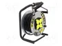 KEL Prolongador de alimentación H05RR-F 3G2,5mm2 30m negro