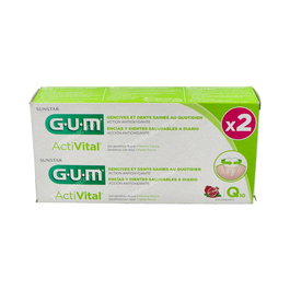 GUM Duo Pack Gel Dentifrico 2X75Ml