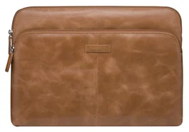 Dbramante1928 Funda Skagen Pro+ 33 cm (13") para MacBook Pro/Air 13" - Cuero de Grano Entero, Color Bronceado, 316 g, Resistente a Impactos