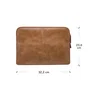 Dbramante1928 Funda Skagen Pro+ 33 cm (13") para MacBook Pro/Air 13" - Cuero de Grano Entero, Color Bronceado, 316 g, Resistente a Impactos