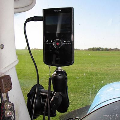 RAM Mounts RAM-B-166-237U Soporte con Ventosa Twist-Lock y Rosca 1/4"-20 para Cámara