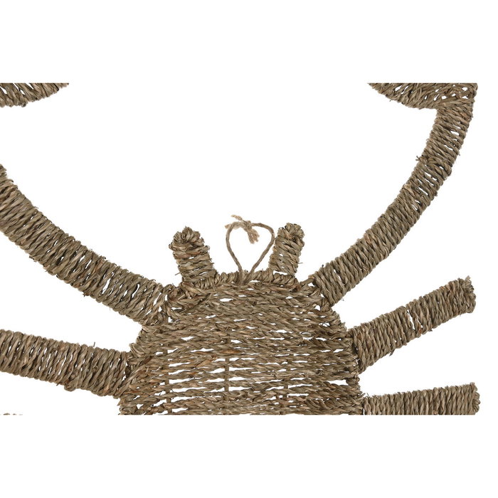 DKD Home Decor Decoración de Pared Seagrass 42x5x65 (Set de 2)