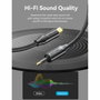 Vention Cable de Audio de Fibra Óptica Trenzado 1.5 m Negro BKCBG