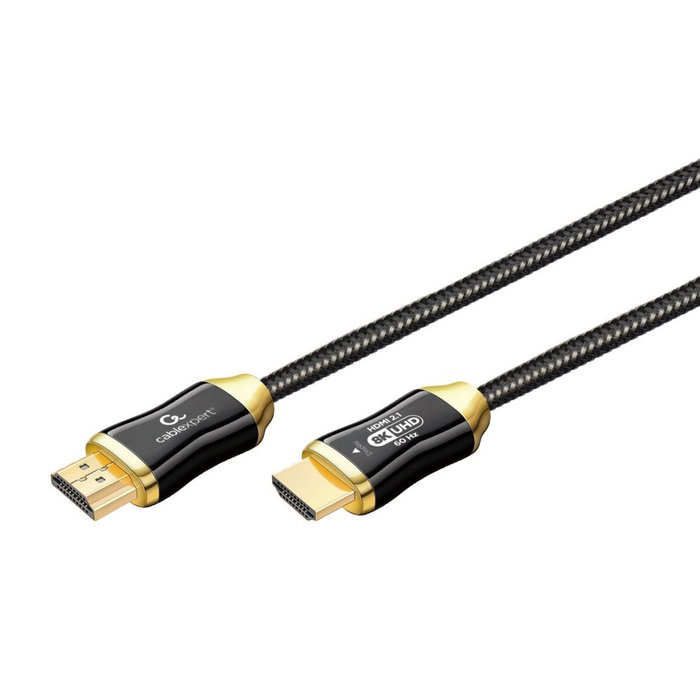 GEMBIRD Cable AOC HDMI 10m 8K UHD 60Hz Negro, Oro GEMBIRD Cable AOC HDMI 10m 8K UHD 60Hz Negro, Oro