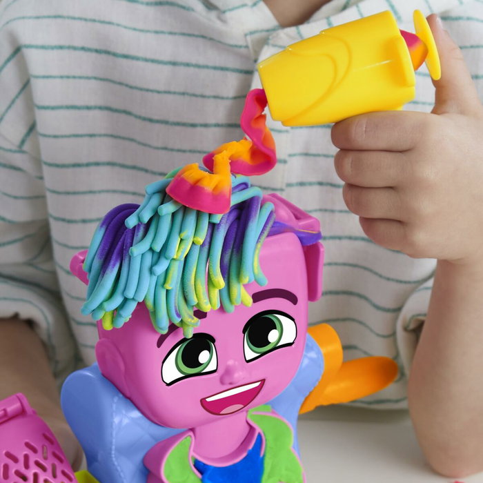 Hasbro Play-Doh Peluquería con Estilo con 6 botes de plastilina Hasbro Play-Doh Peluquería con Estilo con 6 botes de plastilina