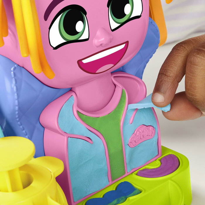 Hasbro Play-Doh Peluquería con Estilo con 6 botes de plastilina Hasbro Play-Doh Peluquería con Estilo con 6 botes de plastilina