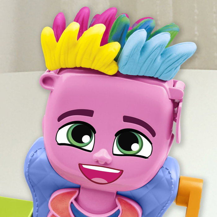Hasbro Play-Doh Peluquería con Estilo con 6 botes de plastilina Hasbro Play-Doh Peluquería con Estilo con 6 botes de plastilina