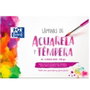 Oxford Láminas para Acuarela y Témpera 300 g A4 Doble Cara