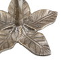 Portavelas Oro Aluminio Decoración 14 X 14 X 24 cm (Set de 2)
