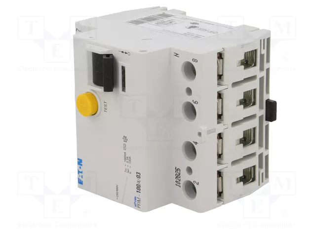 EATON ELECTRIC Interruptor diferencial PFIM-100/4/03 100A 300mA 4 polos EATON ELECTRIC Interruptor diferencial PFIM-100/4/03 100A 300mA 4 polos