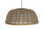 DKD Home Decor Lámpara de Techo Oriental Marrón 48 x 21.5 x 48 cm (2 Unidades)
