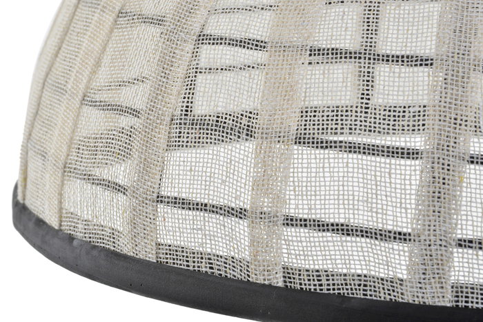DKD Home Decor Lámpara de Techo Oriental Marrón 48 x 21.5 x 48 cm (2 Unidades)