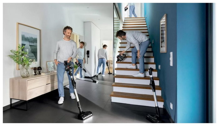 Bosch BBS712A UNLIMITED Aspiradora Escoba 2 en 1 Grafito