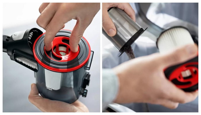 Bosch BBS712A UNLIMITED Aspiradora Escoba 2 en 1 Grafito