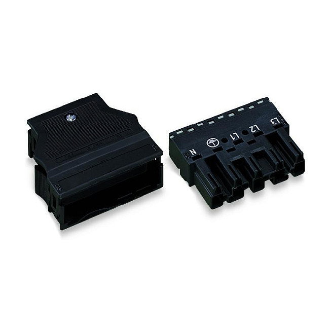 WAGO 770-115 Stiftleiste Recta Macho 400 V Negro WAGO 770-115 Stiftleiste Recta Macho 400 V Negro
