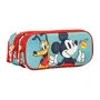 Disney Mickey Mouse Estuche Portatodo 3D Doble Verde