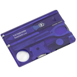 VICTORINOX Swiss Card Lite V-0.73 22.T2 Azul Transparente