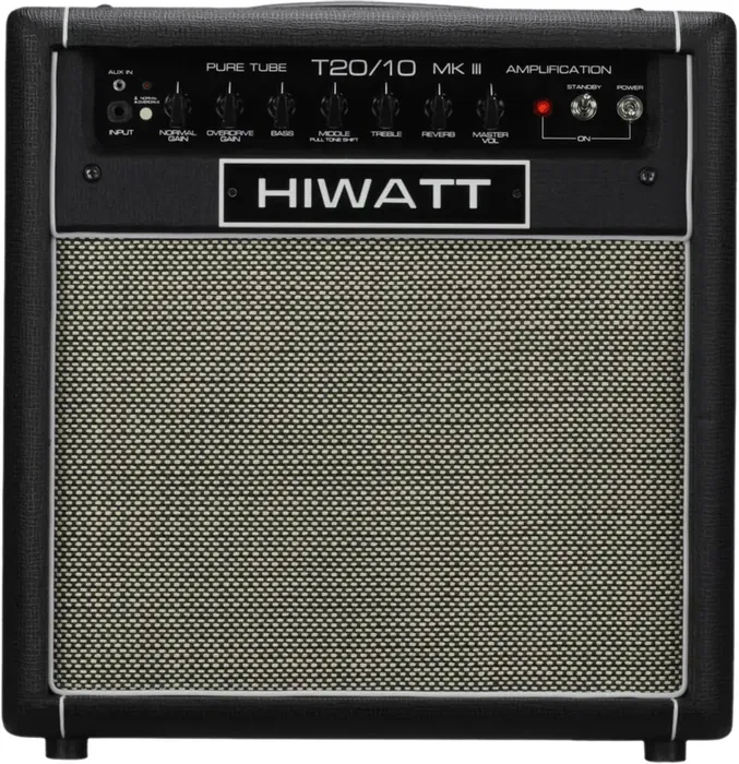 HIWATT T20/10 Amplificador Guitarra Combo a Válvulas 20W/10W 1x12" Reverb Bucle Efectos