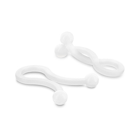 DeLOCK Pasacables para taladro Ø 8 mm transparente, 100 unidades DeLOCK Pasacables para taladro Ø 8 mm transparente, 100 unidades