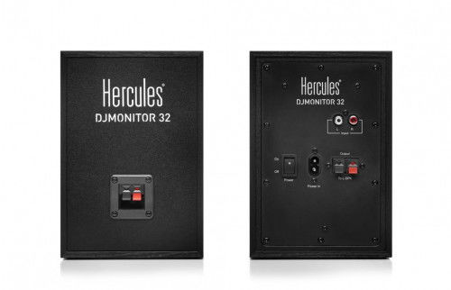 Hercules 4780885 Altavoces para DJ Monitor 32 Alámbrico Negro 30W
