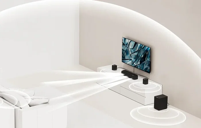 Ultimea Aura A60 Sistema de Sonido 7.1 con Dolby Atmos, HDMI y Bluetooth