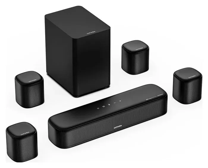 Ultimea Aura A60 Sistema de Sonido 7.1 con Dolby Atmos, HDMI y Bluetooth