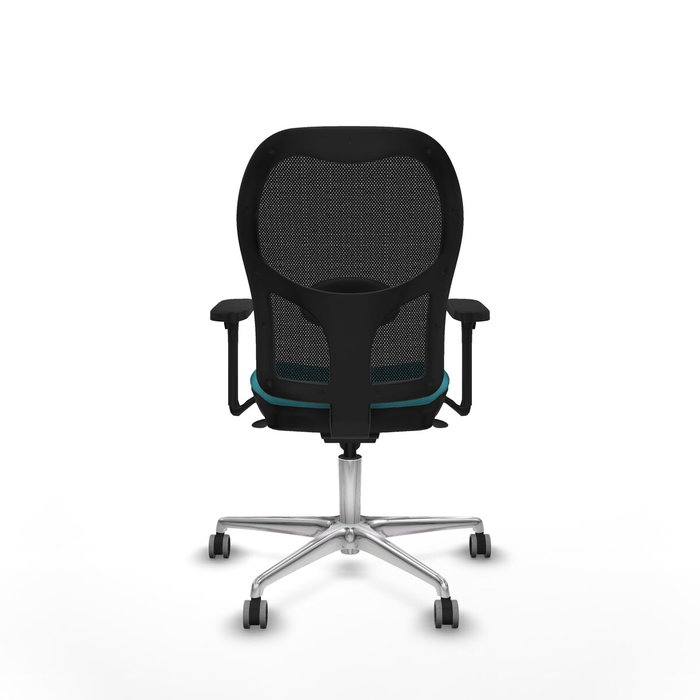PIQUERAS Y CRESPO Silla de oficina Jorquera, Sincro, Turquesa/Negro PIQUERAS Y CRESPO Silla de oficina Jorquera, Sincro, Turquesa/Negro
