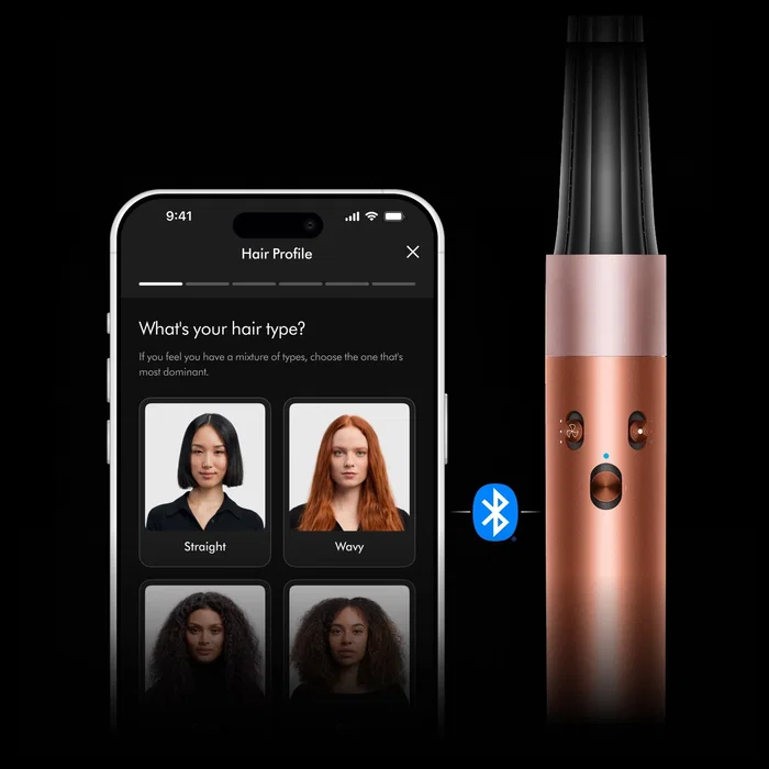Dyson Airwrap i.d. Curly + Coily Amber Silk