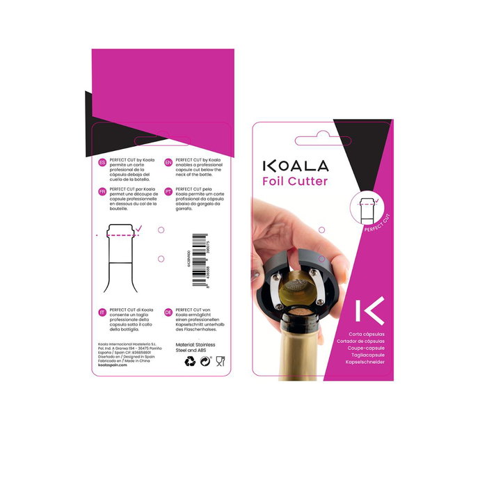 Corta Cápsulas Abs Perfect Koala 6x2 cm (12 Unidades)