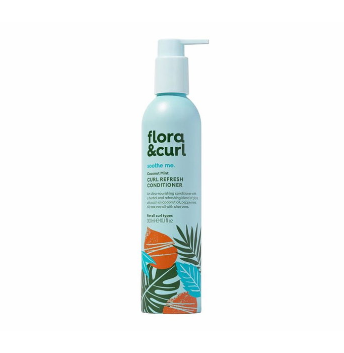 Flora Curl Coconut Mint Curl Refresh Conditioner 300ml Flora Curl Coconut Mint Curl Refresh Conditioner 300ml