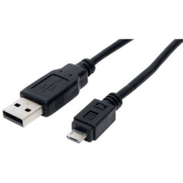 S-Impuls Cable USB 2.0 A a Micro-B de 1 m Negro