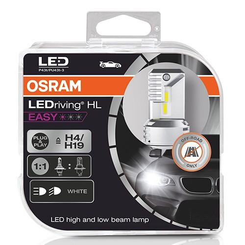 OSRAM Ledriving HL Easy H4-H19 64193DWESY-HCB Bombilla LED para Faro Delantero OSRAM Ledriving HL Easy H4-H19 64193DWESY-HCB Bombilla LED para Faro Delantero