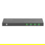 Digitus Divisor HDMI Ultra Slim 1x4, 4K@60Hz, Full HD, Negro, Metal