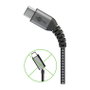 Goobay Cable USB-C a USB-A 49295, Gris, 0,5 m