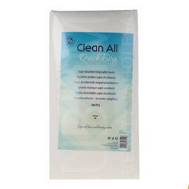 Sinelco Sibel Toallas Desechables Quick Dry para Peluquería y Estética, 80 x 40 cm, Secado Rápido y Alta Absorción