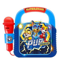 Reig Reproductor MP3 Paw Patrol con Micrófono y Bluetooth 22x23x7 cm