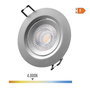 Edm Downlight led empotrable redondo 5w 4000k luz día color cromo ø9 cm