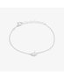 Radiant Pulsera Piedra Silver BASICS Gris