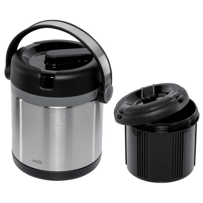 Emsa Mobility Termo para alimentos 1,2l negro/antracita Emsa Mobility Termo para alimentos 1,2l negro/antracita