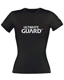 Ultimate Guard Camiseta Chica Wordmark Negro talla L