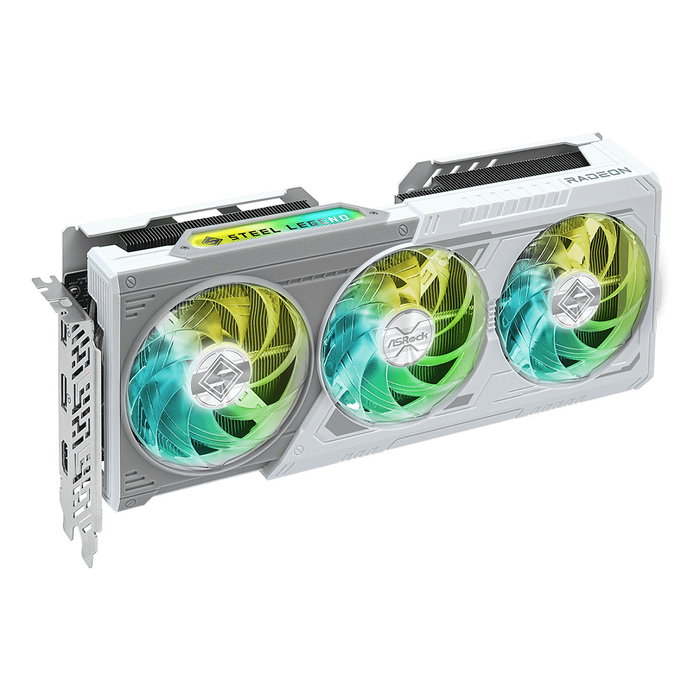 ASRock Steel Legend RX 9060XT OC 8GB GDDR6 3 Ventiladores HDMI 2.1b DisplayPort 2.1a