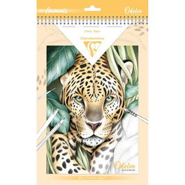 Clairefontaine Odelia Libro de Colorear A4 Animales 250g