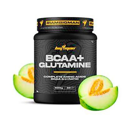 BIGMAN Bcaa + Glutamine 500 Gr Melon BIGMAN Bcaa + Glutamine 500 Gr Melon