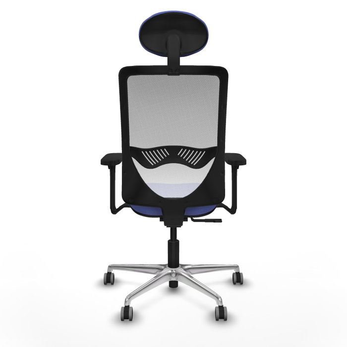 PIQUERAS Y CRESPO Silla de oficina Zulema Azul claro y Blanco