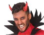 Diadema Cuernos De Demonio Rojos Flexibles Para Disfraz Halloween Carnaval