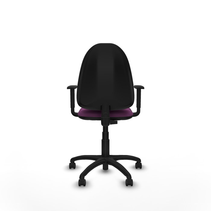 PIQUERAS Y CRESPO Silla de oficina Aýna Morada con Brazos 1D