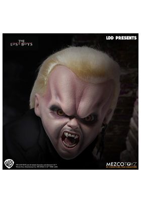 Mezco Figura Living Dead Dolls David 25 cm The Lost Boys - Figura Coleccionable de Acción con 5 Puntos de Articulación