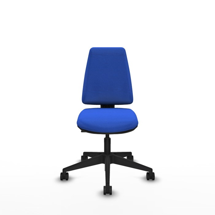 PIQUERAS Y CRESPO Silla de oficina Elche Azul sin brazos PIQUERAS Y CRESPO Silla de oficina Elche Azul sin brazos