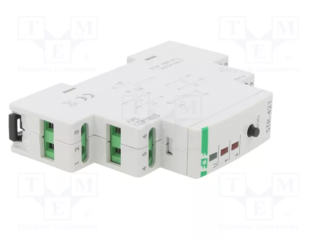 F&F Controlador de persianas Smart Home para raíl DIN 24V AC/DC