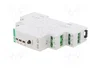 F&F Controlador de persianas Smart Home para raíl DIN 24V AC/DC